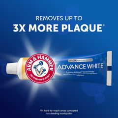 Close-up of toothpaste tube – Extreme Whitening formula
