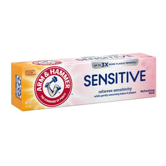 Tube of ARM & HAMMER Sensitive Teeth & Gums Toothpaste