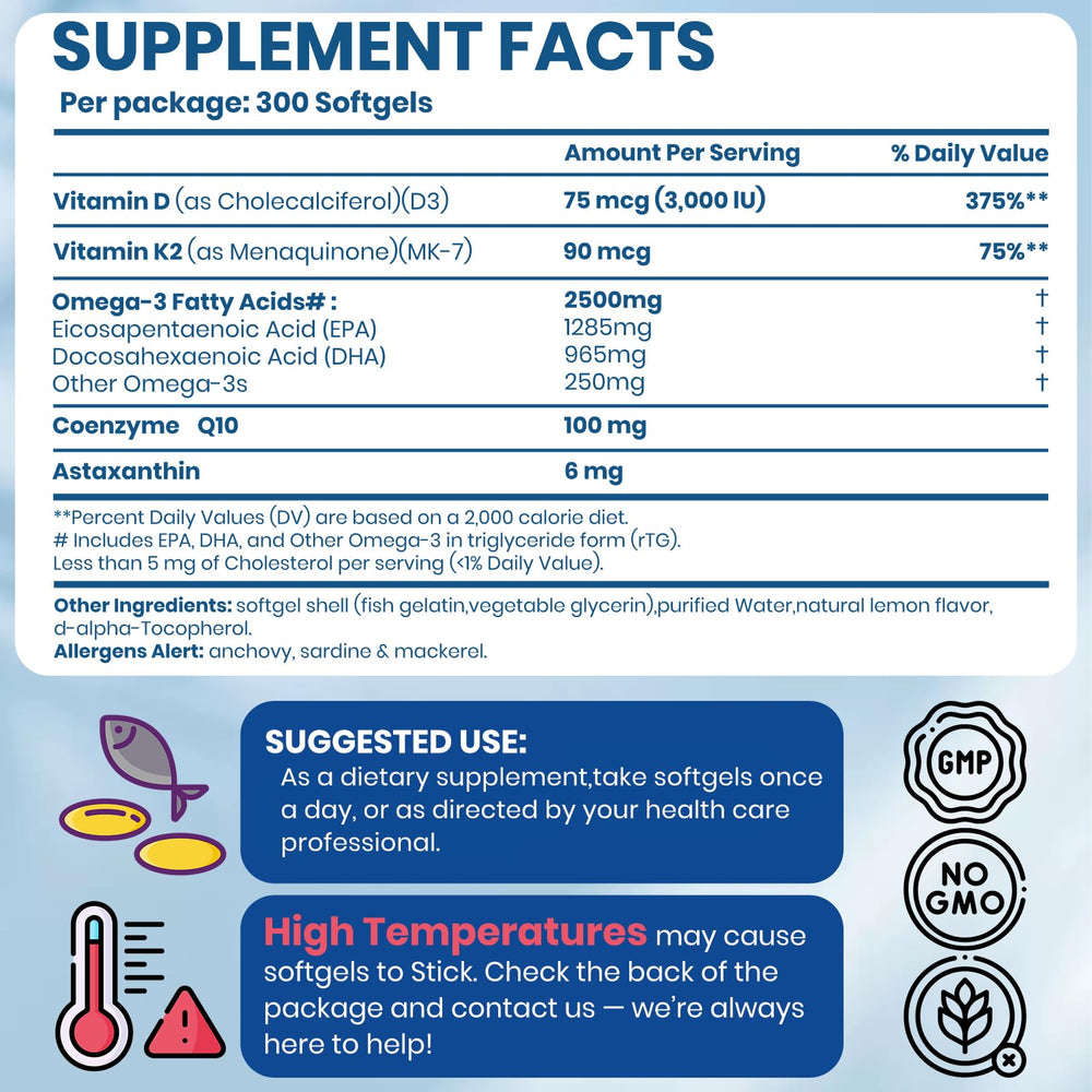 Arofum Omega-3 Lemon flavor packaging front