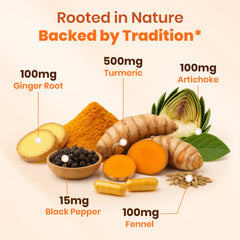 Absorption support infographic featuring BioPerine