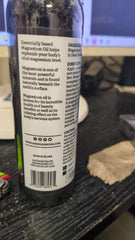 Ingredients and purity information for Aromasong Magnesium Spray