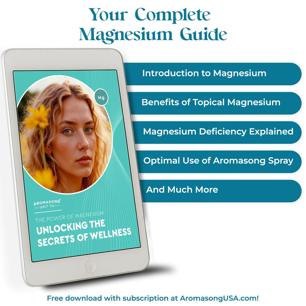 USA-made indicator on Aromasong Magnesium Spray