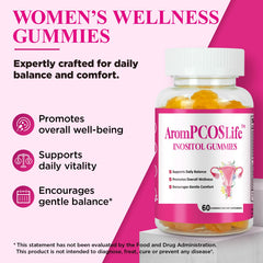 Aromlife gummies beside fresh orange slice highlighting natural fruit juice flavor