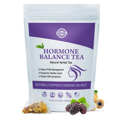 Aromlife Hormone Balance Tea box with 10 loose-leaf teabags