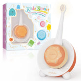Front view of ARPHA Kids Electric Toothbrush in orange