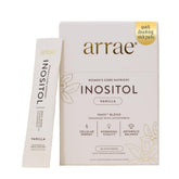 Arrae vanilla stick pack front view showing clean packaging and daily use benefit