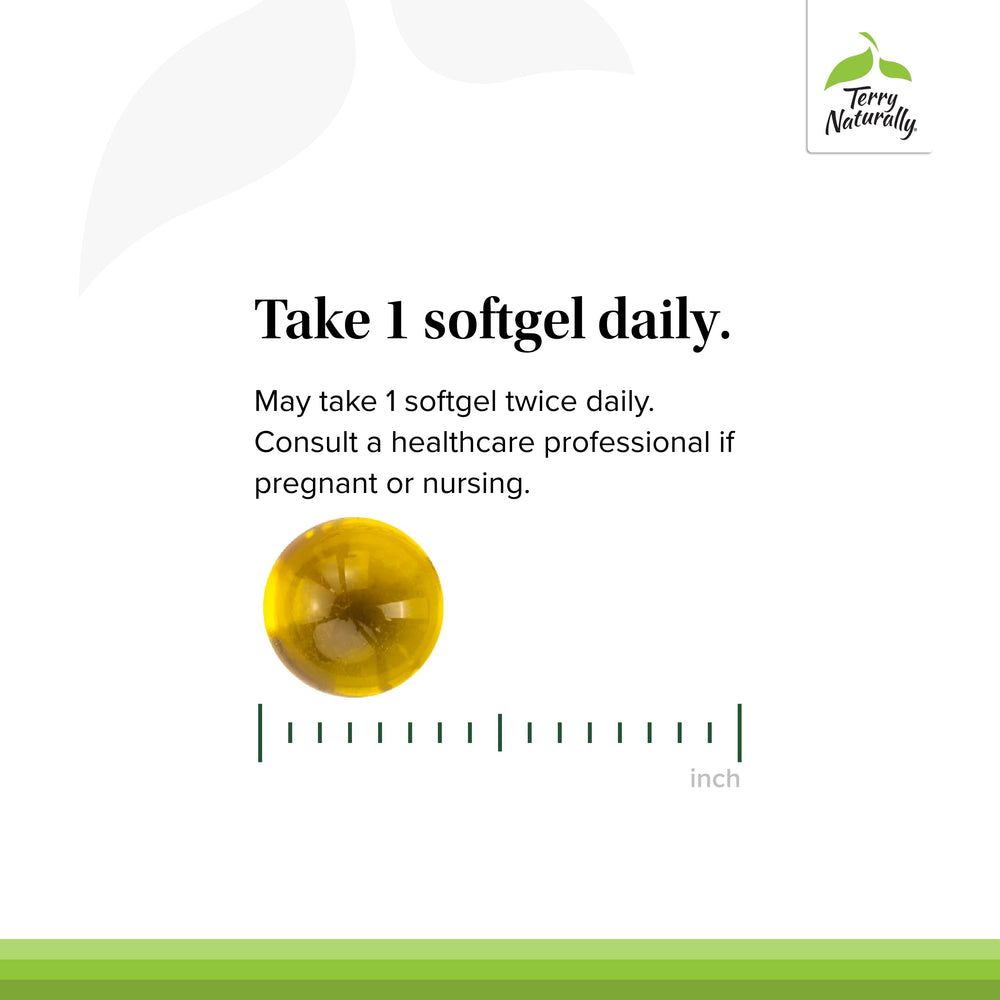 Artery Strong softgel capsule with dosage information