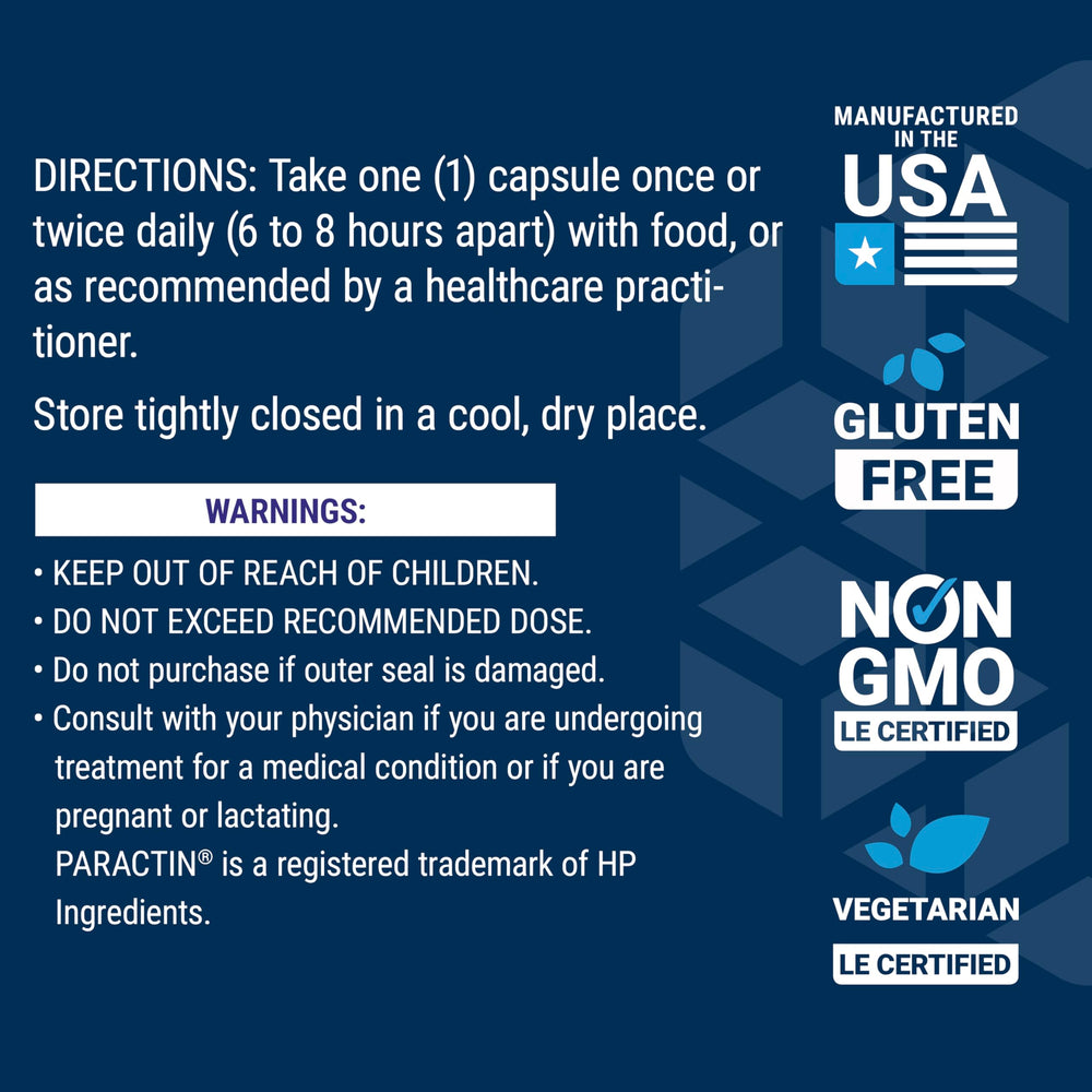 Non-GMO and USA-made certification icons on Arthro-Immune Joint Support packaging