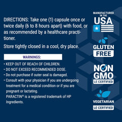 Non-GMO and USA-made certification icons on Arthro-Immune Joint Support packaging