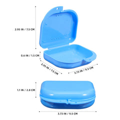 Denture case used as retainer box for storage