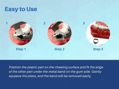 Ergonomic handle design for orthodontic tools
