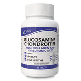 Front view of Arymar bottle – Glucosamine, Chondroitin, MSM, Collagen & Hyaluronic Acid 60 tablets