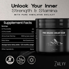 ASCA SGS lab certificates for Shilajit