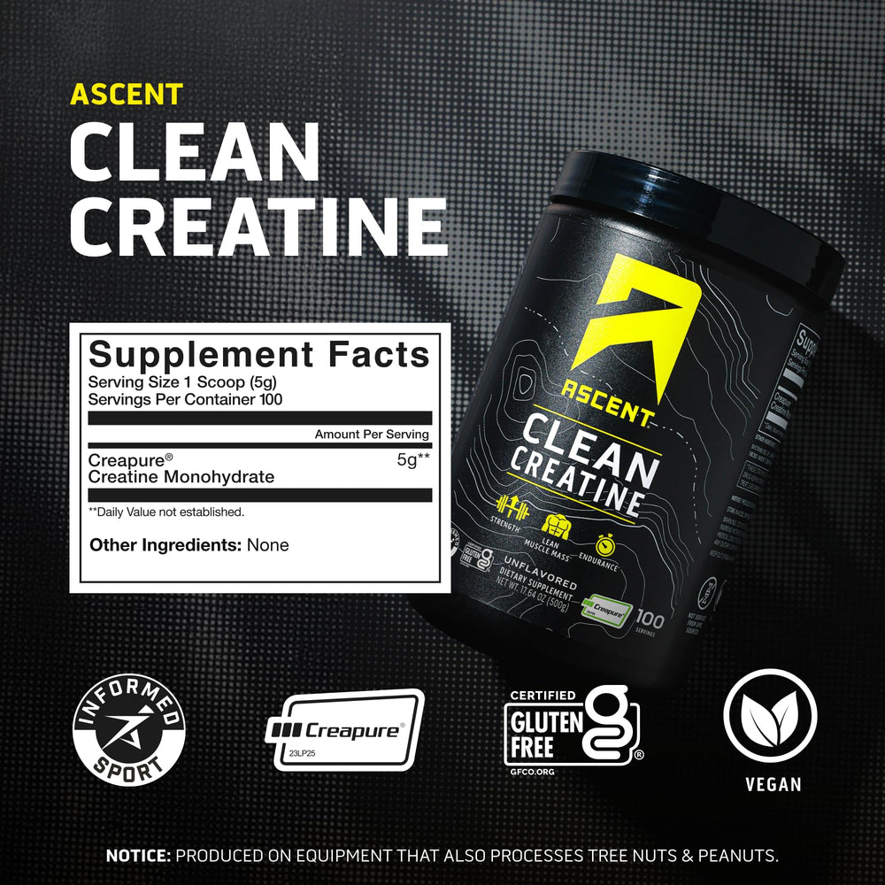 Close-up of product label showing ingredients and certifications