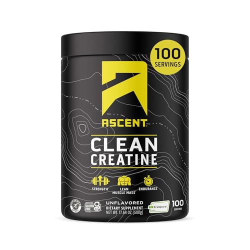 Hero image of Ascent Clean Creatine Monohydrate Powder tub
