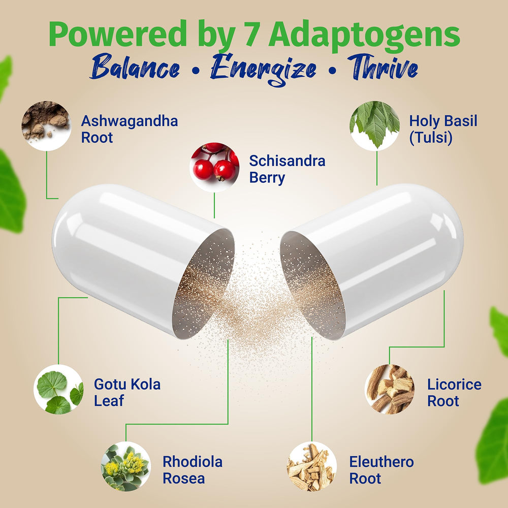 Herbal blend ingredients including Schisandra and Gotu Kola