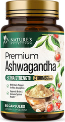 Ashwagandha 2100mg 60 capsules hero image