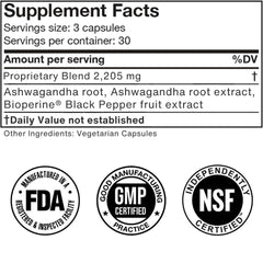 90-capsules bottle packaging