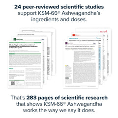 Graphic illustrating adaptogen benefits of ashwagandha