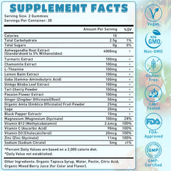 Berry flavor Ashwagandha gummies are vegan and non-GMO and gluten-free