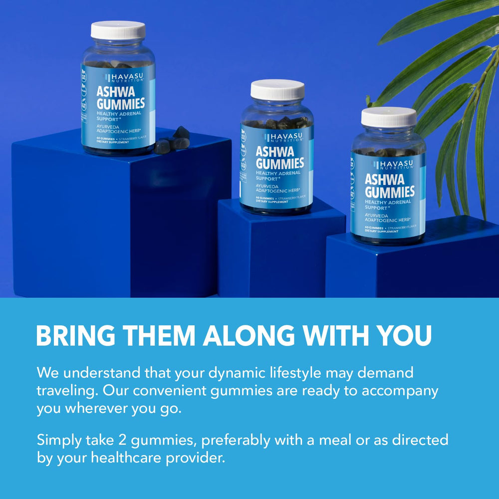 Gummies shown for daily use and routine