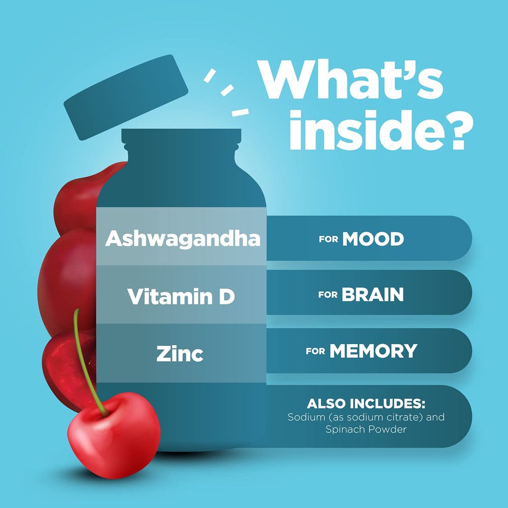 Mood and brain health benefits of ashwagandha gummies