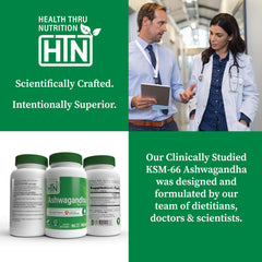 Graphic highlighting clinical studies for Ashwagandha KSM-66