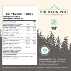 Ashwagandha and Panax Ginseng ingredients illustration