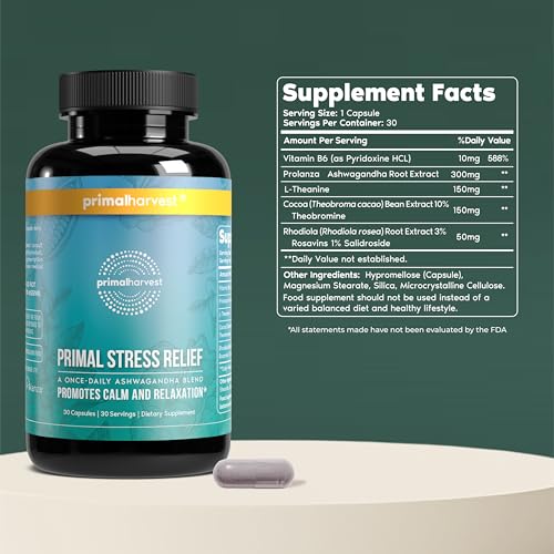 Ashwagandha root extract ingredient used in the supplement