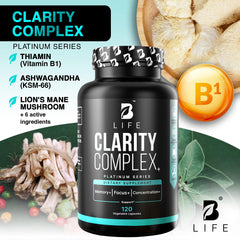 Ashwagandha, thiamin, and magnesium L-threonate ingredients