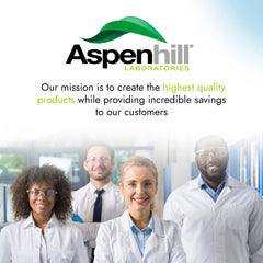 Product shot of Aspenhill Night-Time Muscle Relax PM on white background