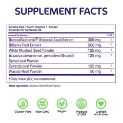 Aspire Nutrition Bio-Clear powder-tub shows convenient daily detox for busy lifestyles.