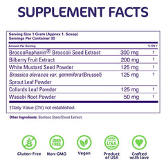 Aspire Nutrition Bio-Clear powder-tub shows convenient daily detox for busy lifestyles.