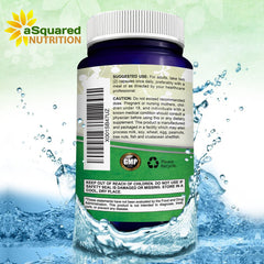 Capsule form Adrenal Support supplement with third-party testing seal