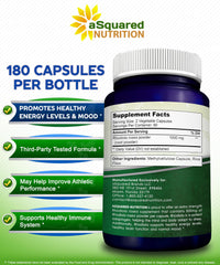 Capsules pouring from bottle