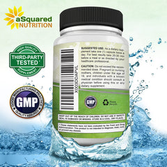 aSquared Nutrition saffron packaging side view showcases value with 120 capsules.