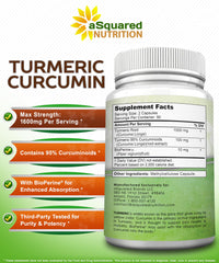 Natural turmeric root powder formula and ingredients