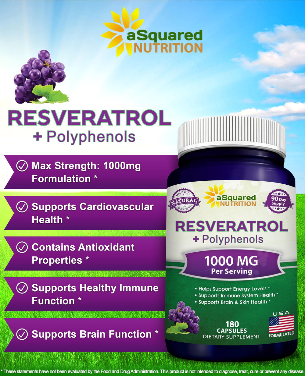 180 vegan capsules bottle displayed