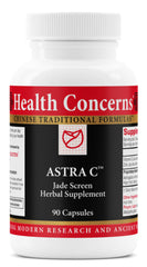 Health Concerns Astra C bottle front with 90 capsules