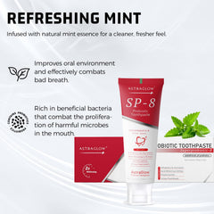 Gentle formula suitable for sensitive mouths