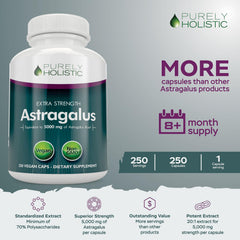 Illustration of 20:1 Astragalus extract potency
