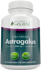 Bottle of Astragalus Capsules showing 250 capsules