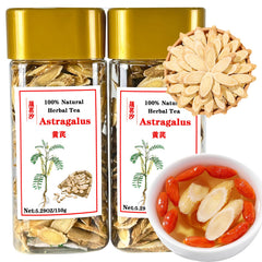 Dried Astragalus membranaceus slices for Huang Qi tea