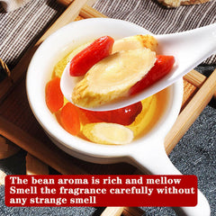 Astragalus root slices arranged for tea preparation