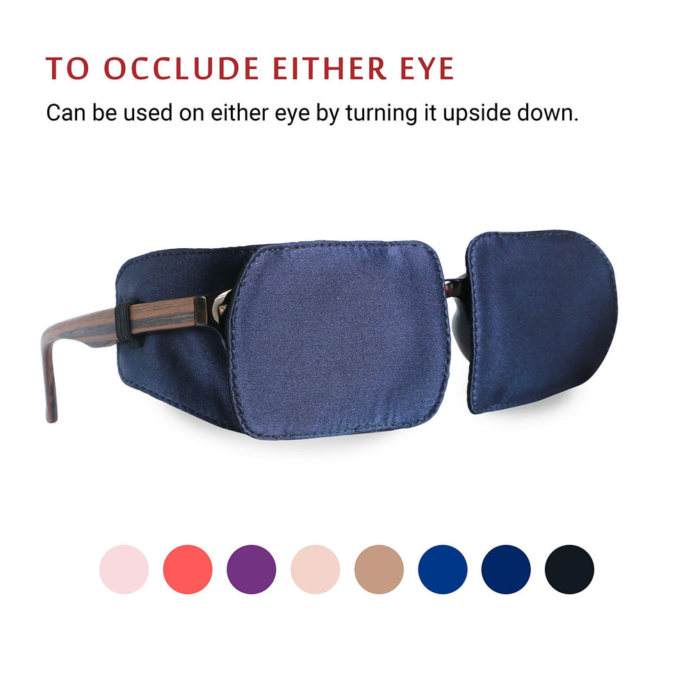 Close-up of soft material of eye patches