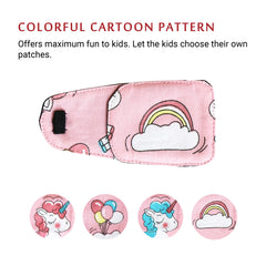 Eye patch in washable and reusable design for eco-friendly use