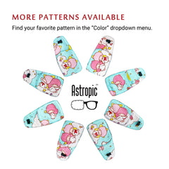 Fairy wand motif branding on Astropic eye patch