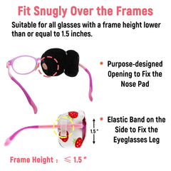 Washable and reusable eye patch for kids