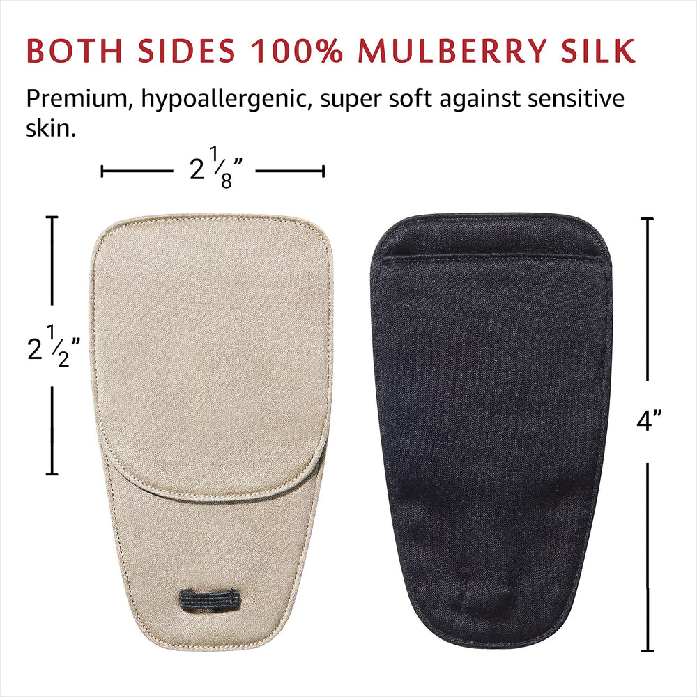 Patch shown on oversized glasses with over-glasses fit