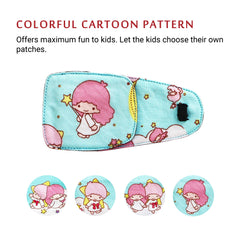 Washable and reusable left eye patch with eco-friendly design